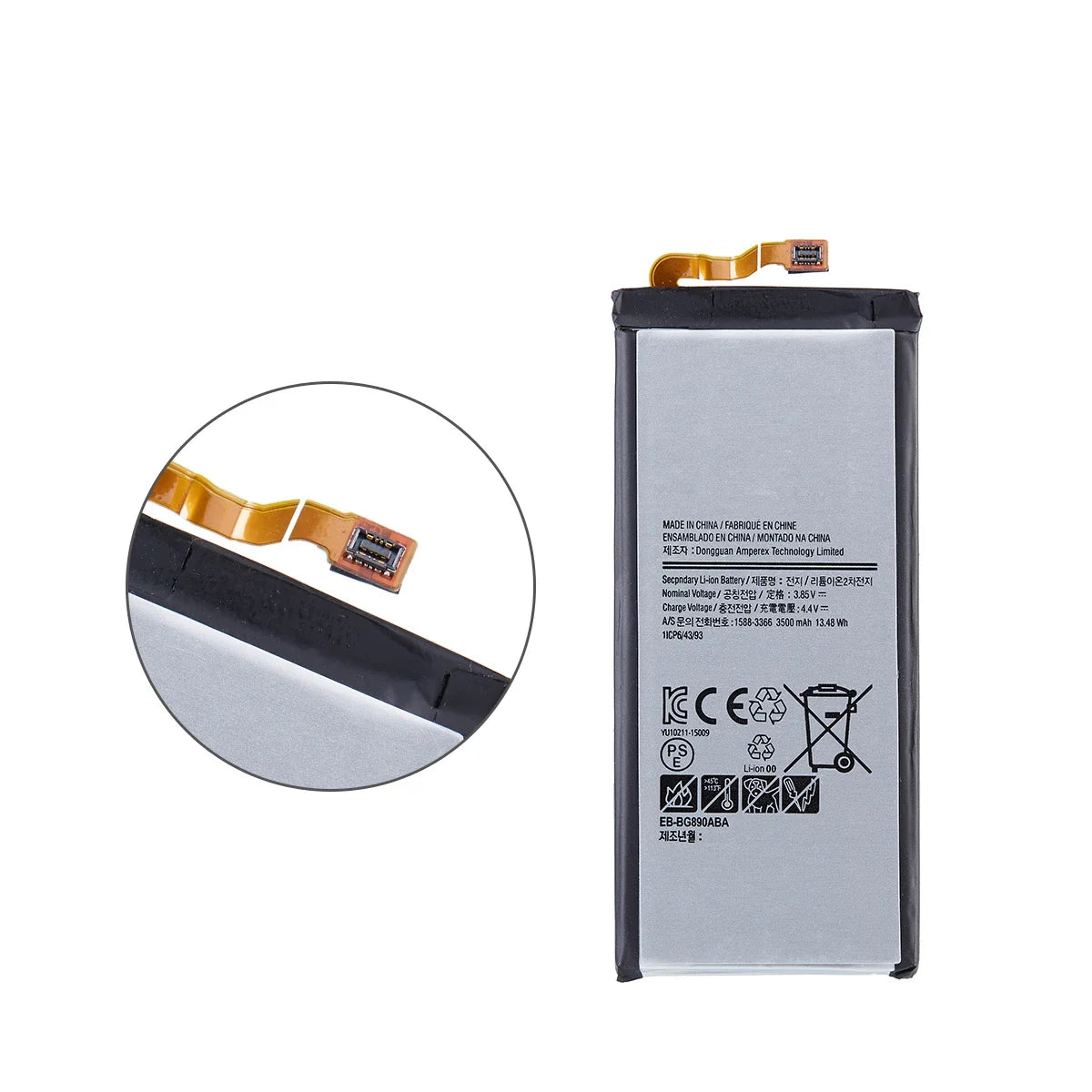 Nuovissima batteria sostitutiva EB-BG890ABA 3500mAh per Samsung Galaxy S6 Active G890A G870A batterie + strumenti per telefoni cellulari