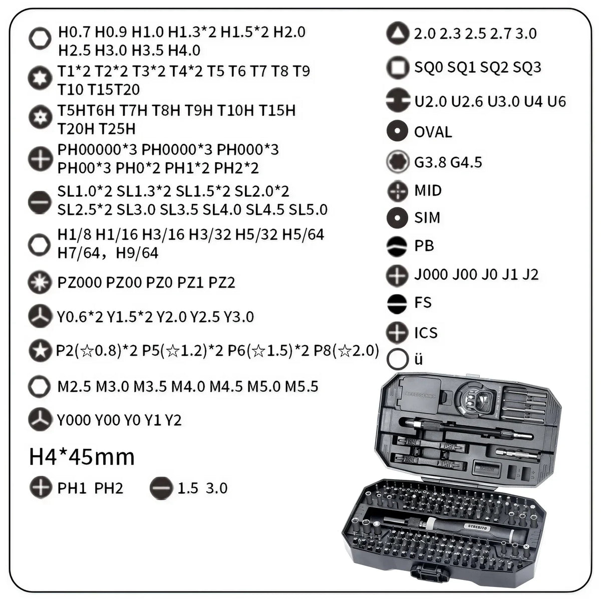 Set di cacciaviti di precisione, Kit di attrezzi per Laptop, Kit di riparazione di cacciaviti per Computer professionale 152/25 in 1 cacciavite Torx T5 T6
