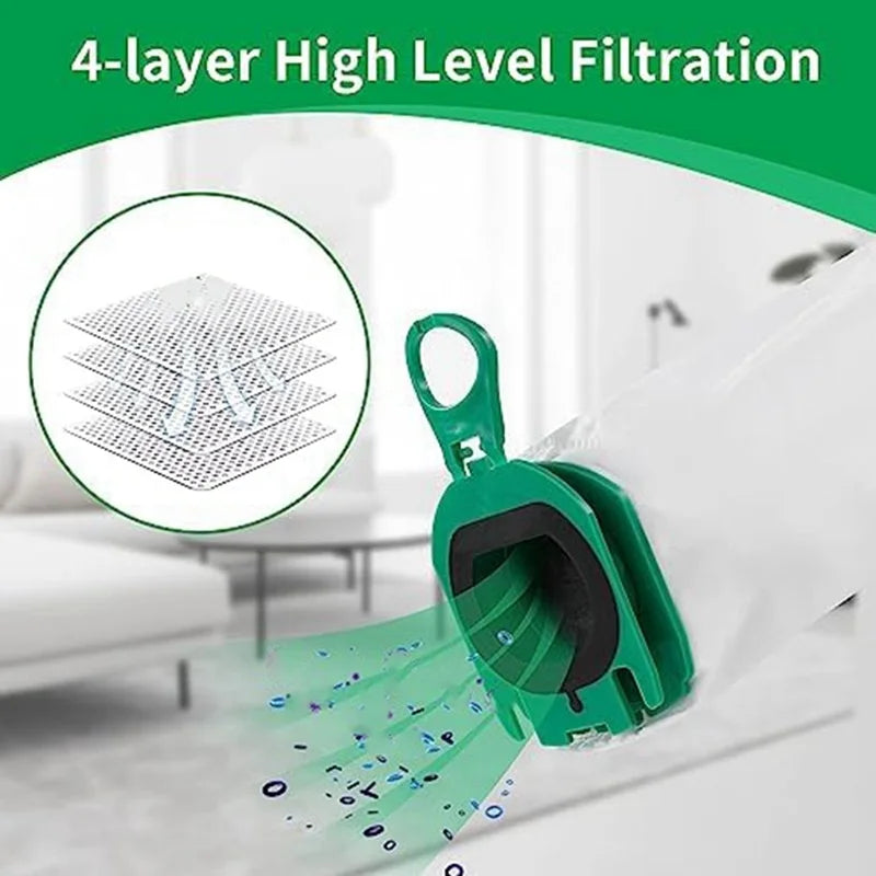 Sacchetto per la polvere Premium per Vorwerk Kobold VB 100 FP 100 VB100 FP100 Sacchetto filtro per aspirapolvere Pezzi di ricambio Accessori