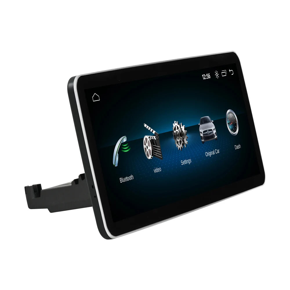 Mekede, schermo da 12,3 pollici, risoluzione 2K, sistema di navigazione GPS con CarPlay e Android Auto, autoradio multimediale con sistema operativo Linux per Mercedes Benz C W205, GLC X253, Classe V W447, lettore video 4K.