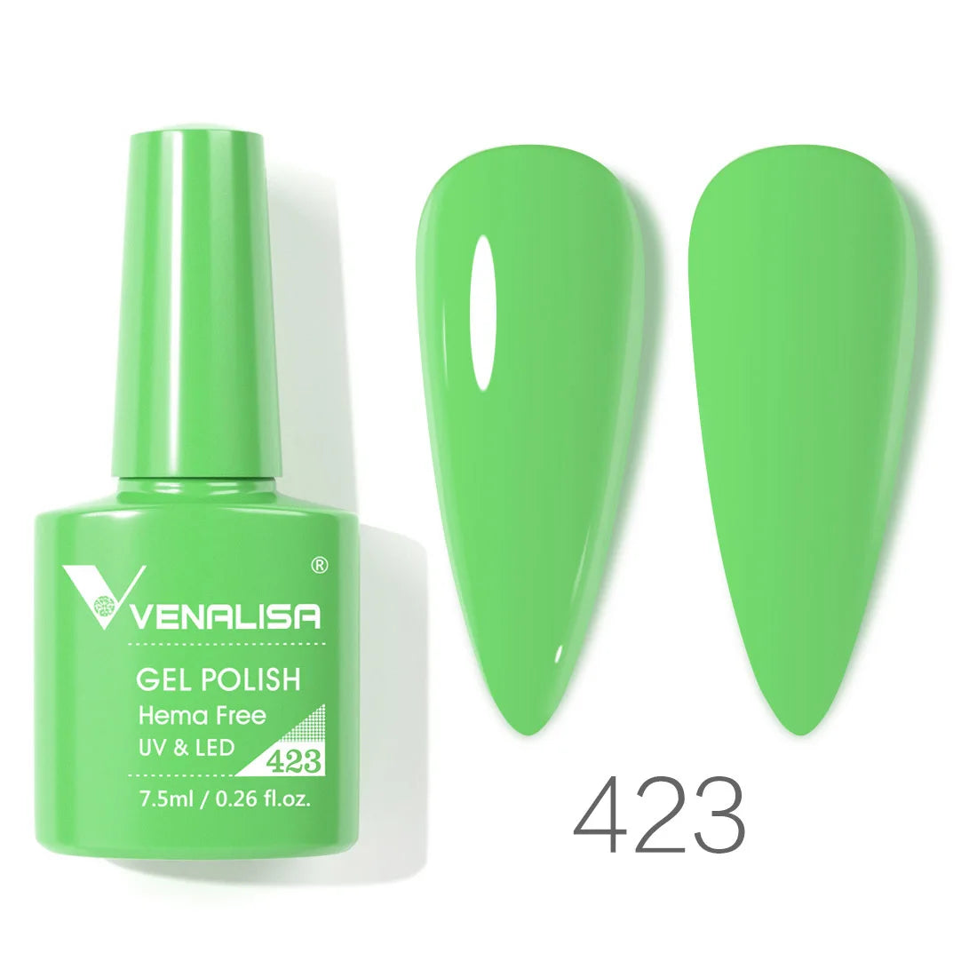 VENALISA Smalto gel per unghie da 7,5 ml Sparkle Glitter Diamante Brillante Colori estivi Semi permanente Soak off Vernice gel per unghie UV LED