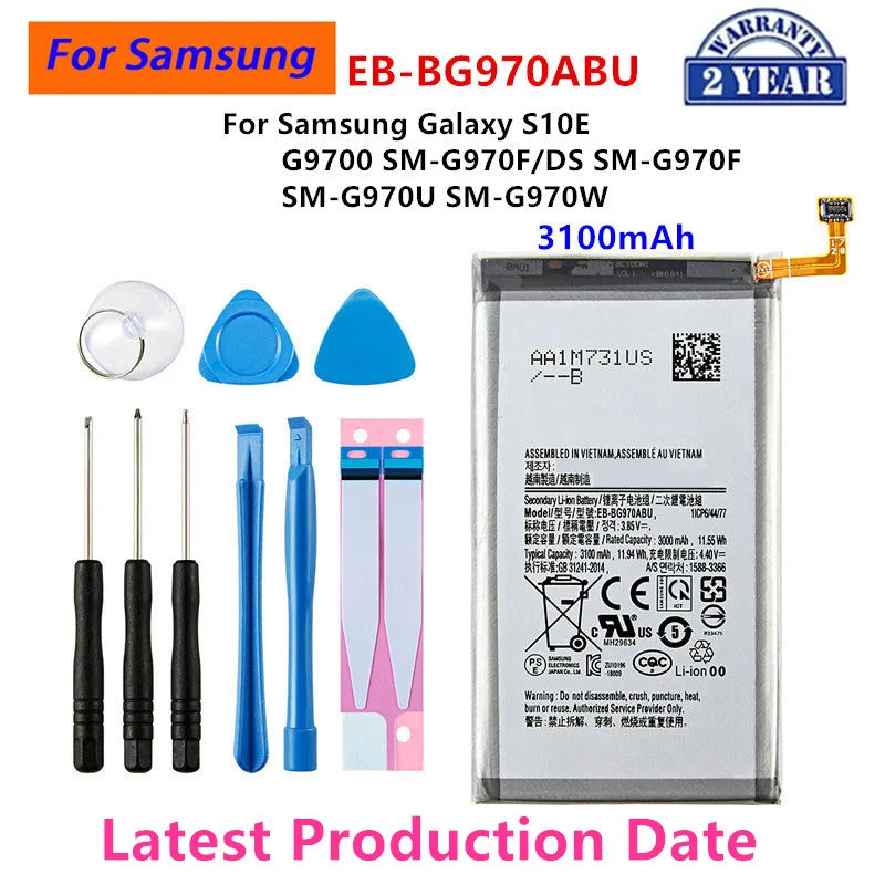 Batteria nuova di zecca per Samsung Galaxy S6 S6 Edge/Plus S7 S7 Edge S8 S8 Plus + S9 S9 Plus S10 S10E S10 Plus J5 Pro J7 Pro