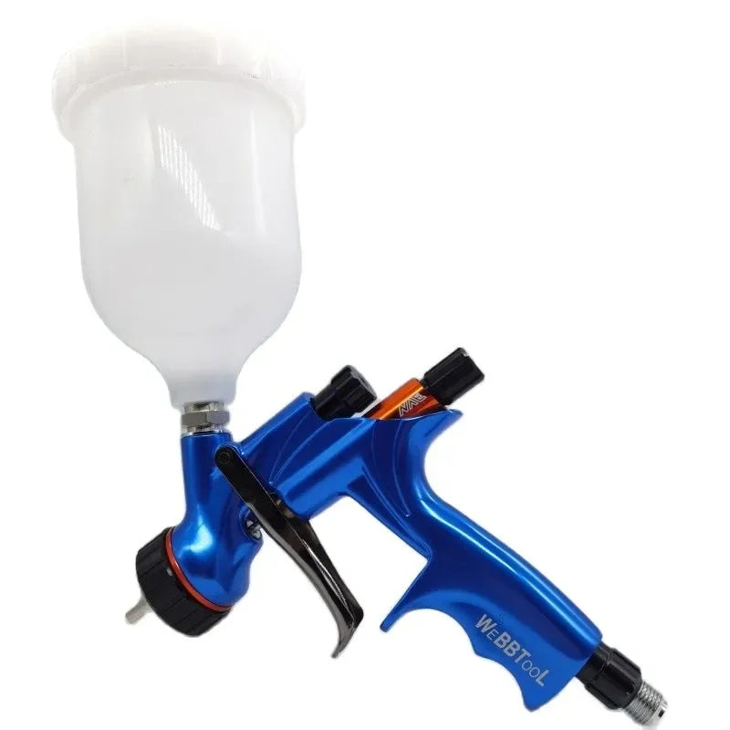 Pistola a spruzzo NVE pistola a spruzzo ad aria con ugello in acciaio inossidabile da 1.3mm per vernice a spruzzo per auto pistola a spruzzo con vernice a base d'acqua aerografo