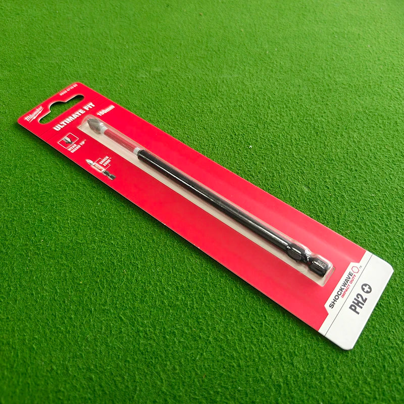 Milwaukee Ultimate Fit PH2 150mm Punta per Avvitatore a Impatto 4932471565 Shockwave Resistente all'Usura