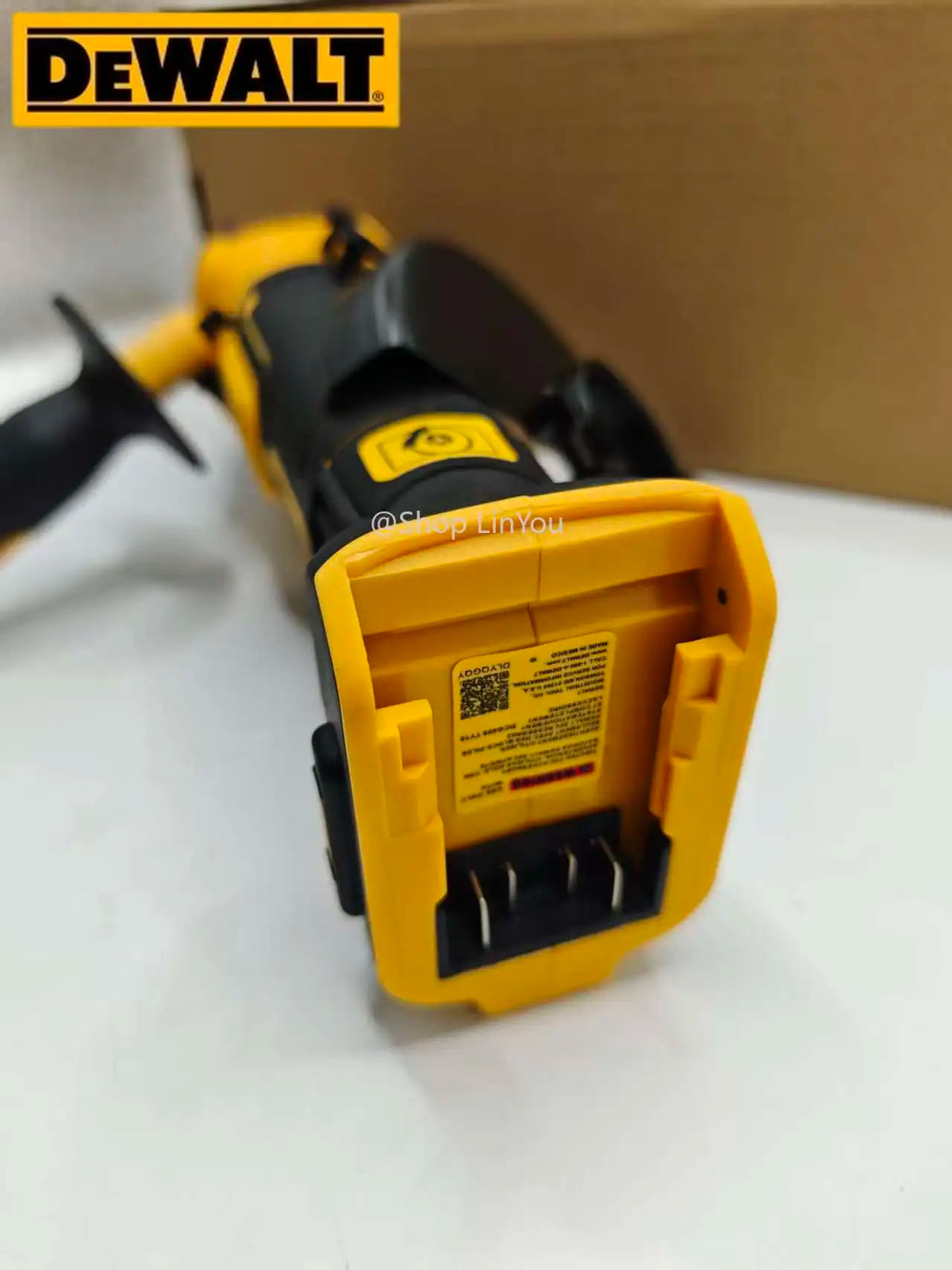 Smerigliatrice angolare a batteria DEWALT DCG409, macchina da taglio con motore brushless da 20 V, 9000 giri/min, lucidatrice portatile da 125 mm, utensile elettrico.