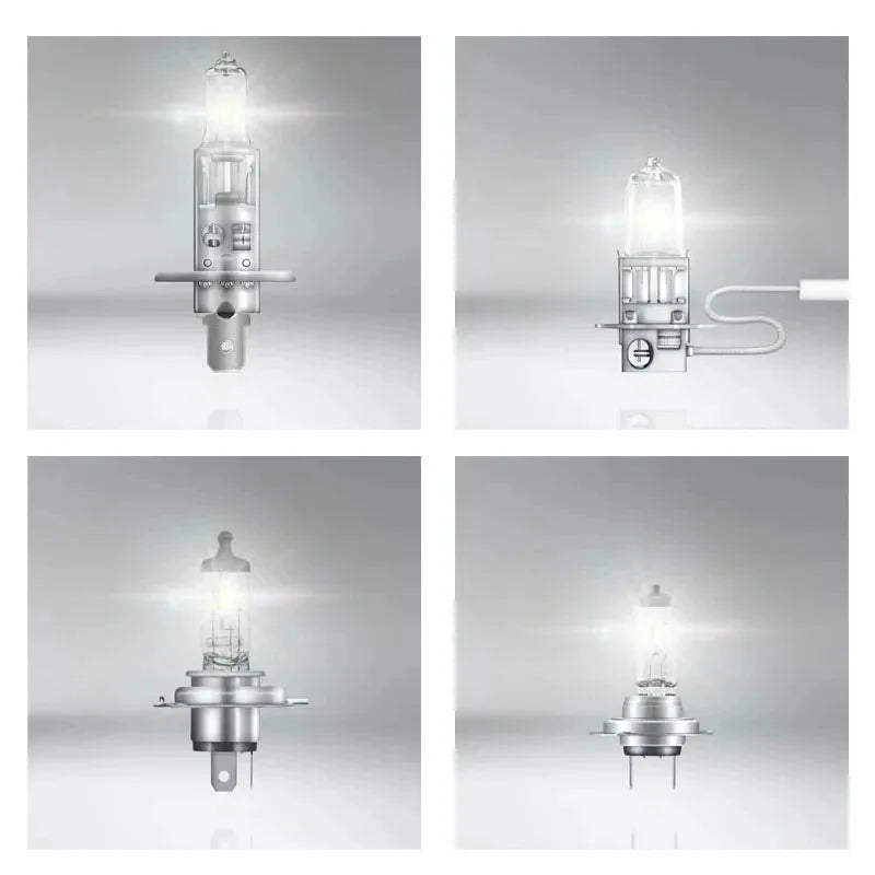 OSRAM 10 pz H4 H7 H11 HB3 HB4 Lampada Originale 3200 K Luce Frontale H8 H9 H16 9005 9006 Lampade Auto Lampadine Alogene Made in Germany USA