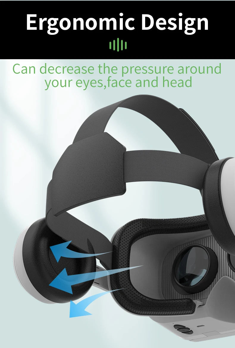 Occhiali per realtà virtuale VR Dispositivi per cuffie 3D Viar Occhiali per casco Lenti Smart per smartphone Telefono Cuffia mobile Realidade