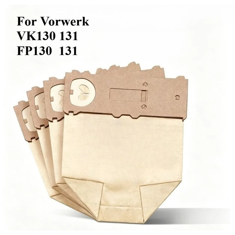 5-10 Pezzi Sacchetti Filtro per Aspirapolvere Vorwerk 130 131 Kobold VK130 VK131, Parti di Ricambio per Aspirapolvere