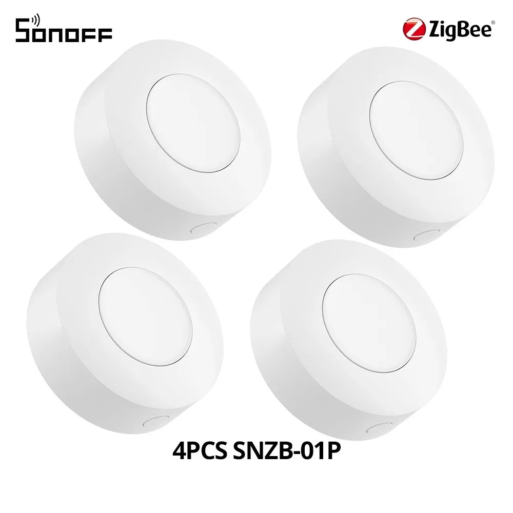 SONOFF SNZB-01P SNZB 01P Sonoff Interruttore Wireless Zigbee Interruttore Scena Smart Home Controllo Vocale per EWeLink APP Home Assistant