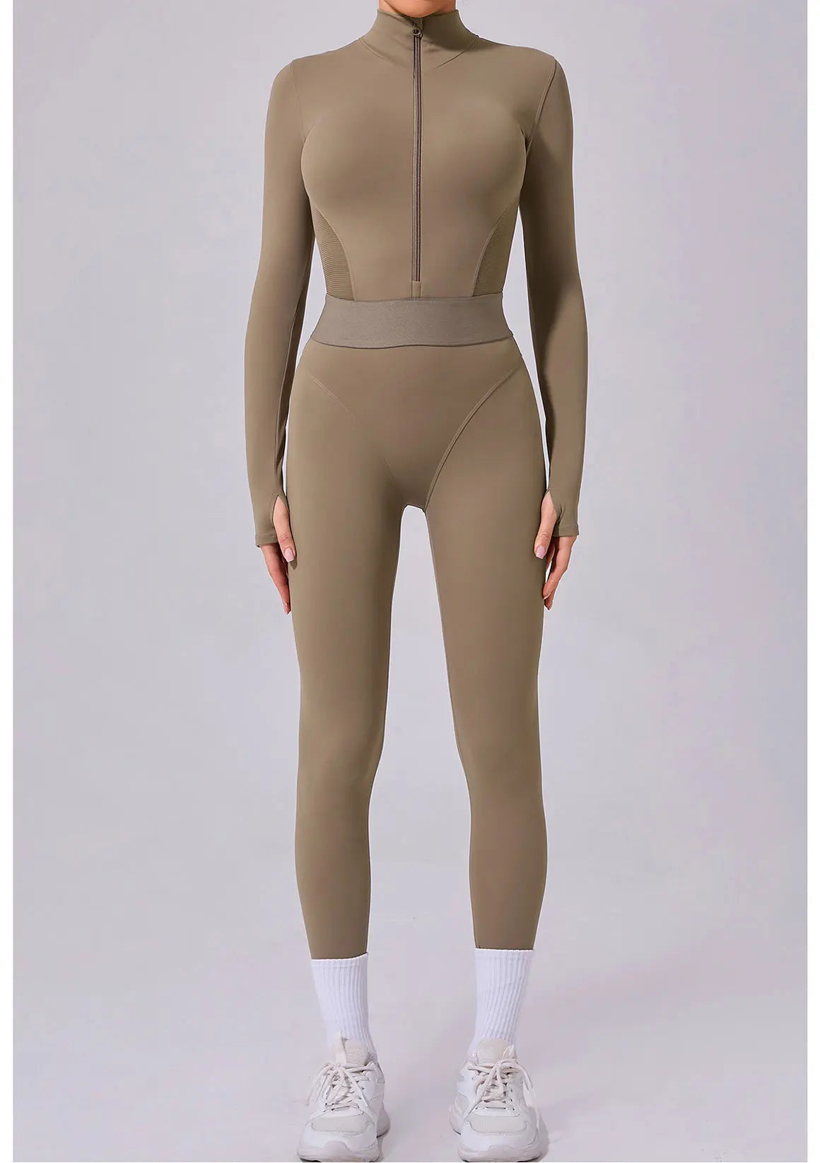 Tuta da donna Set da yoga Tuta intera Pagliaccetti femminili Abbigliamento da yoga ad asciugatura rapida Tute da allenamento Tuta sportiva a maniche lunghe