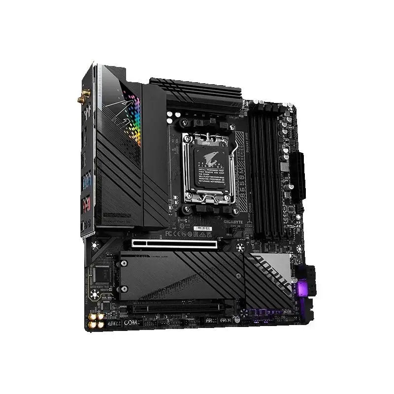 GIGABYTE B650M AORUS PRO AX Nuova Scheda Madre Micro-ATX AMD B650 DDR5 6600(OC) MHz M.2 USB3.2 192G Wi-Fi 6E Socket AM5