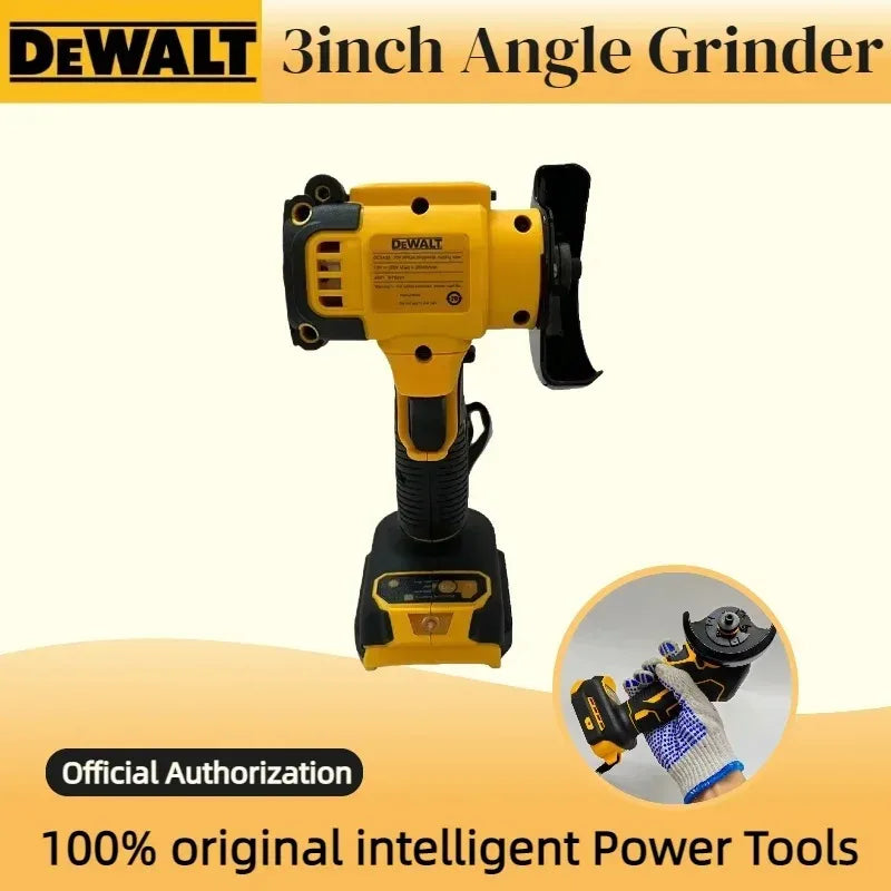 Smerigliatrice Angolare Mini a Batteria DEWALT da 3 Pollici, Utensile Elettrico per Taglio, Lucidatura e Levigatura per Batterie da 20V 18V.