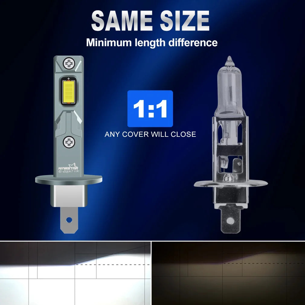 XSTORM H1 Faro LED Canbus 20000LM 80W H11 H4 Lampadine a LED Auto H7 Faro Fendinebbia 8CSP Chip Autor Lampade Plug & Play