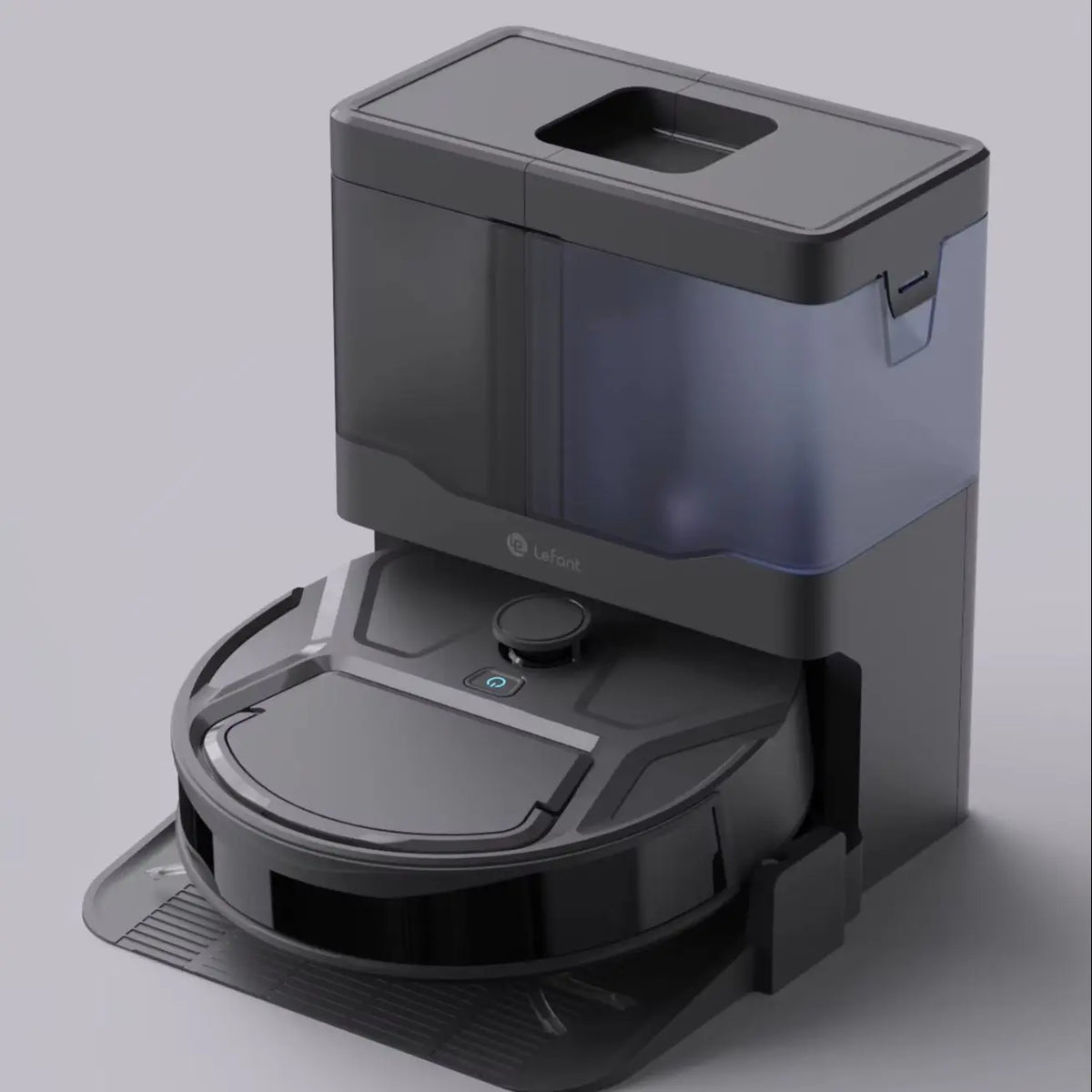 Robot aspirapolvere Lefant M265 con mappatura, 18000 Pa, rullo autopulente, lavaggio con acqua pulita, laser dToF, evita PSD, anti-groviglio, compatto, WiFi 2.4G/5G/Alexa/APP