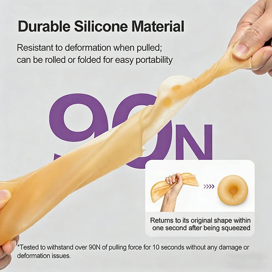 Bavaglino in Silicone AVENT 3D a Nido d'Ape Ultra-Sottile Traspirante con Cinturino Regolabile a 6 Livelli, Lavabile in Bollitore/Vapore/UV/Lavastoviglie