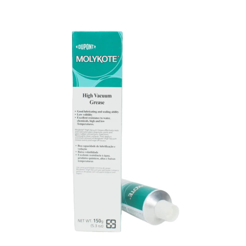 Grasso Siliconico Molykote HVG 150g Originale, Lubrificante per Alta Vuota per O-Ring e Valvole, Impermeabile e a Lunga Durata