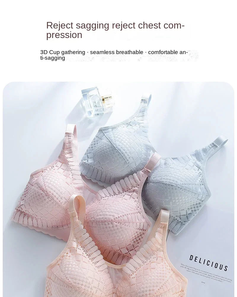 Reggiseno per allattamento premaman con bottone frontale Intimo raccolto regolabile Reggiseno per allattamento confortevole per l'allattamento di vestiti per donne incinte