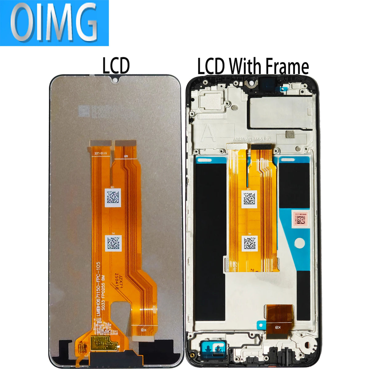 6.6 "Schermo Per OPPO Realme NOTE 60 Display LCD Originale Con Telaio Touch RMX3933 Pannello Digitizer Parti di Ricambio