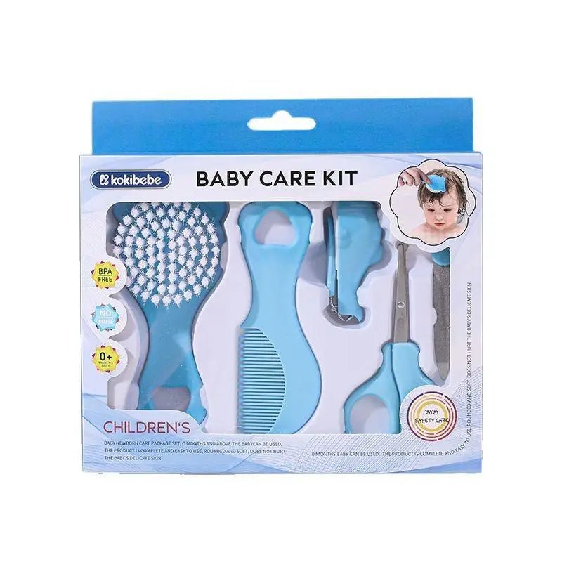 Set di 13 Pezzi per la Cura del Bambino, Kit Portatile per Toelettatura e Cura delle Unghie