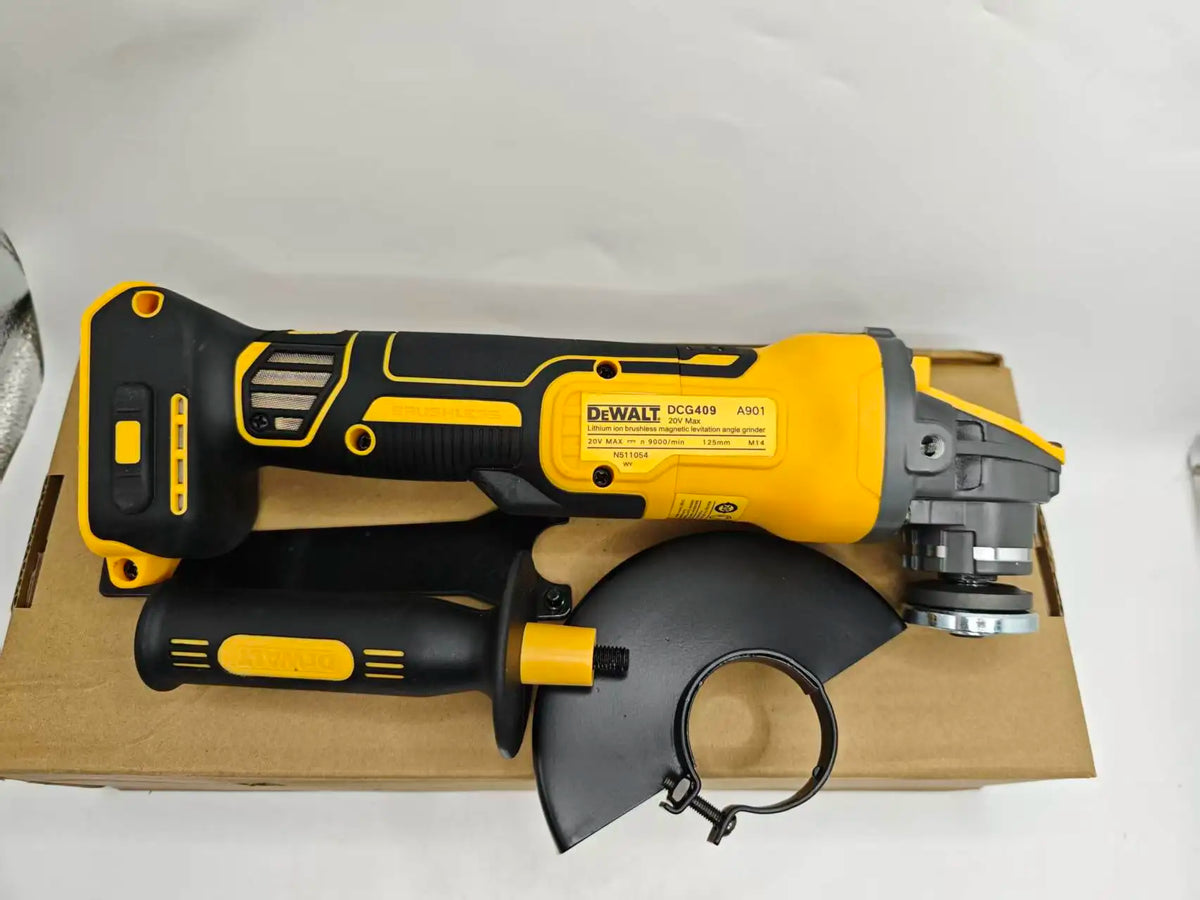 Smerigliatrice angolare a batteria DEWALT DCG409, macchina da taglio con motore brushless da 20 V, 9000 giri/min, lucidatrice portatile da 125 mm, utensile elettrico.