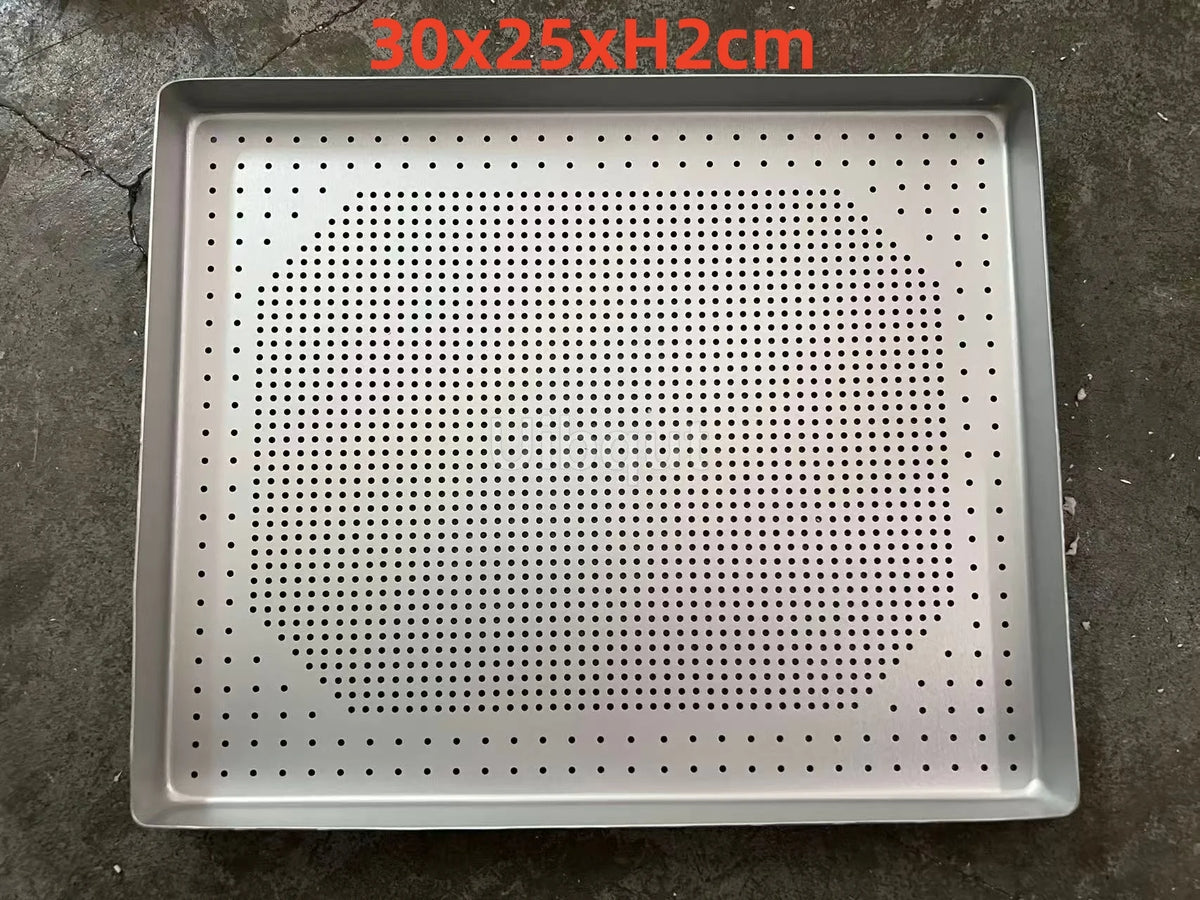 Stampo rettangolare per pane e torte, teglia da forno antiaderente, teglia rettangolare per pasticceria, teglia da cucina con fori per biscotti, utensili da forno, strumenti per panetteria.