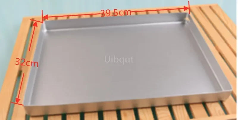 Stampo rettangolare per pane e torte, teglia da forno antiaderente, teglia rettangolare per pasticceria, teglia da cucina con fori per biscotti, utensili da forno, strumenti per panetteria.