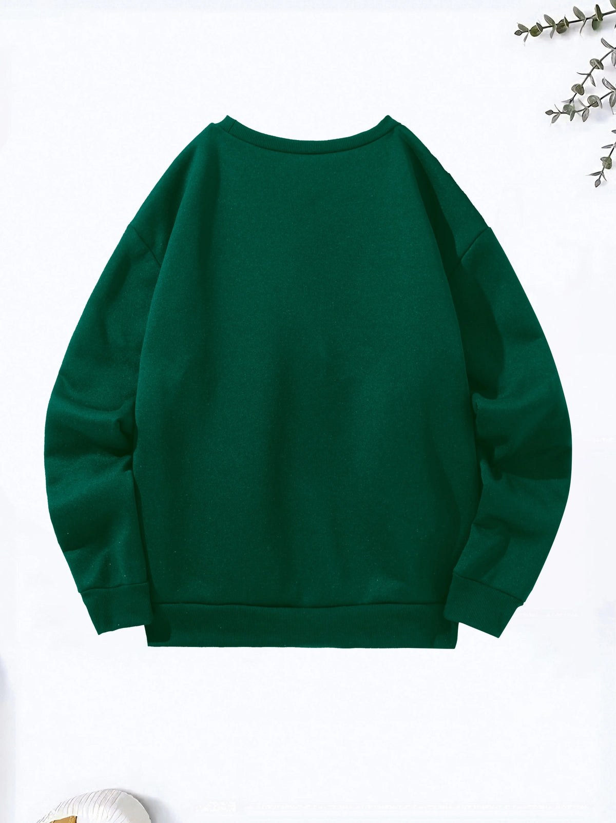 Maglione da donna, modello casual, ideale per l’autunno e l’inverno, ampio, comodo e caldo, con stampa a tema parigino, scollo rotondo e maniche lunghe.