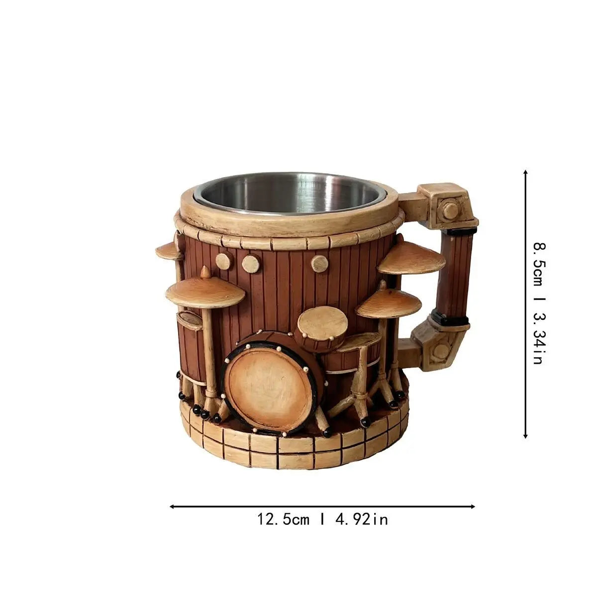 Nuovo unico strumento musicale tazza da caffè creativo 3D sassofono violino tazza nuove tazze tazza di latte regalo di fascia alta ornamenti per il desktop