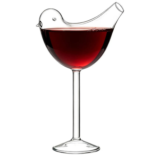 Bicchiere da vino a forma di uccello 150ml, bicchieri da cocktail a forma di uccello, bicchieri da champagne, articoli per la cucina, per uomo, padre, casa, bar, hotel