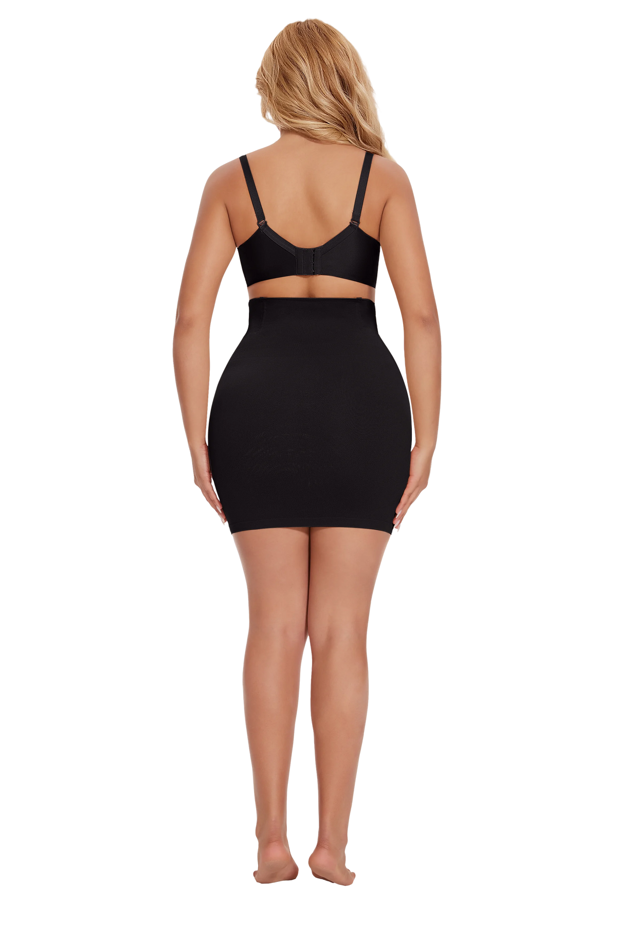 Mezze sottoveste per sotto il vestito Donna Shapewear Controllo della pancia Vita sottile Body Shaper Mezze gonne Perizoma 2 in 1 Butt Lifter Biancheria intima