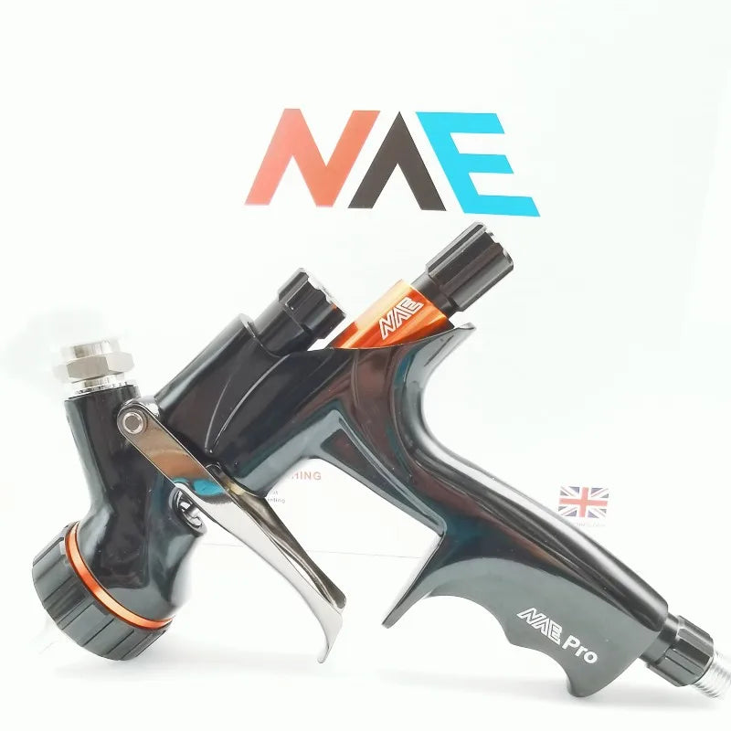 Pistola a spruzzo NVE pistola a spruzzo ad aria con ugello in acciaio inossidabile da 1.3mm per vernice a spruzzo per auto pistola a spruzzo con vernice a base d'acqua aerografo