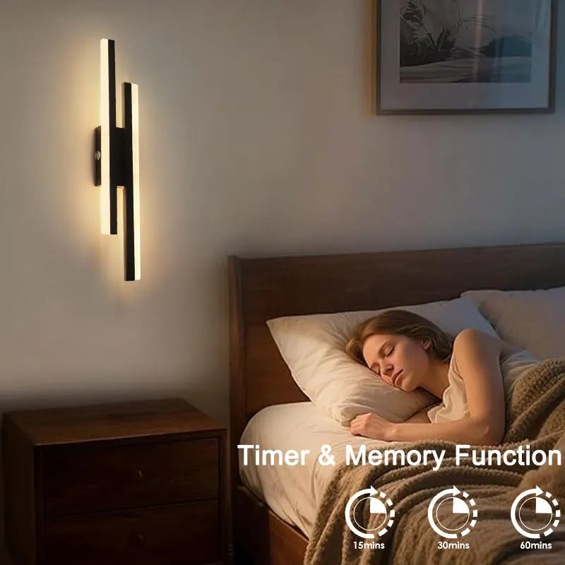 Lampade da Parete a Batteria da 5200mAh, Senza Fili, Ricaricabili, LED per Quadri, Interruttore Touch, Dimmerabili, 3CCT, USB, Telecomando
