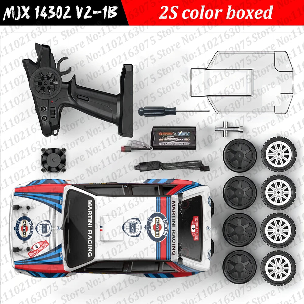 MJX Hyper Go 14301/14302/14303 Auto RC brushless 2.4G 1/14 Telecomando 4WD ad alta velocità Fuoristrada ESC Veicolo Drift Giocattoli per ragazzi