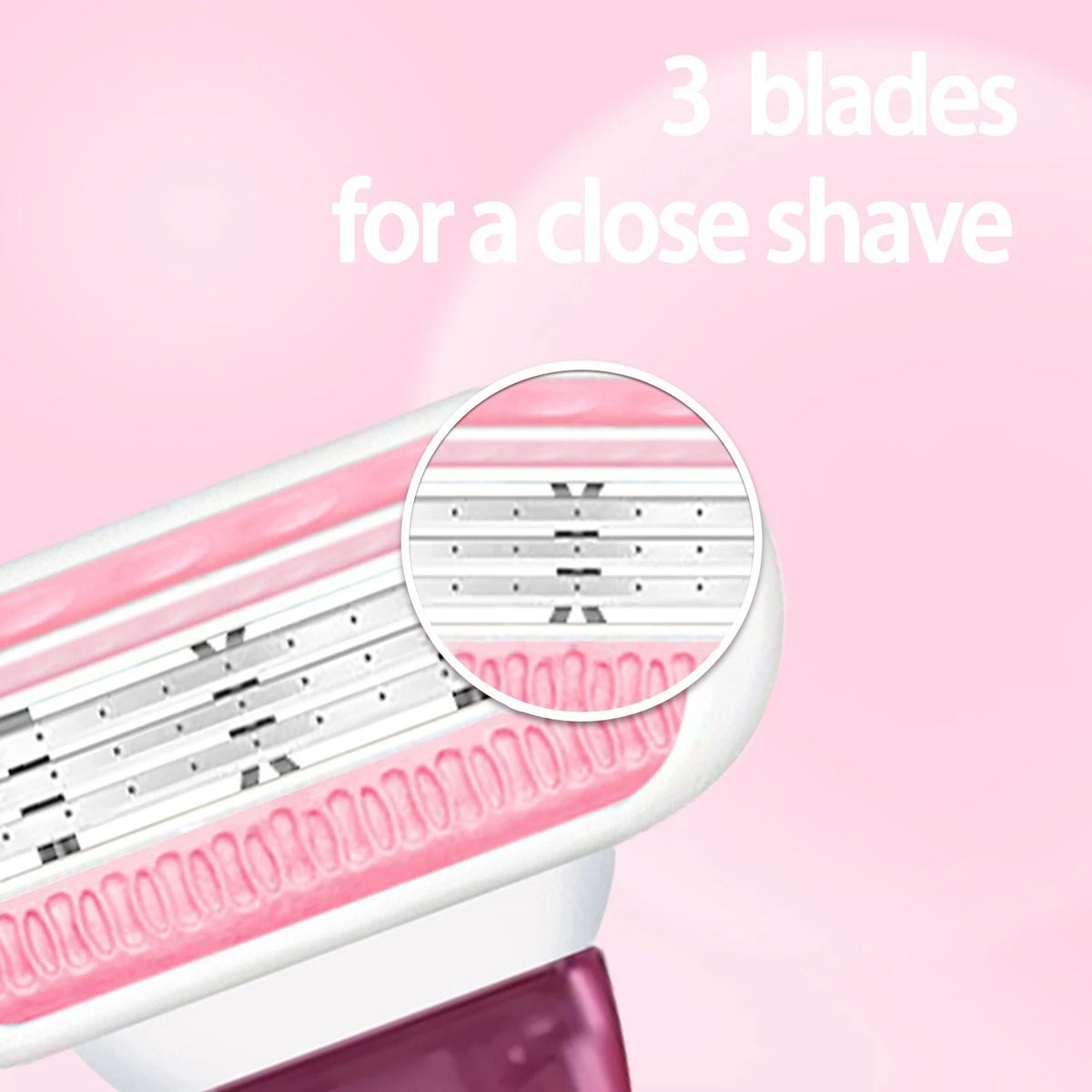 Gillette Venus Lama di rasoio da barba a 3 strati Testine di ricambio per lama di rasoio da barba Barra di sapone spa incorporata per la rasatura del corpo delle donne