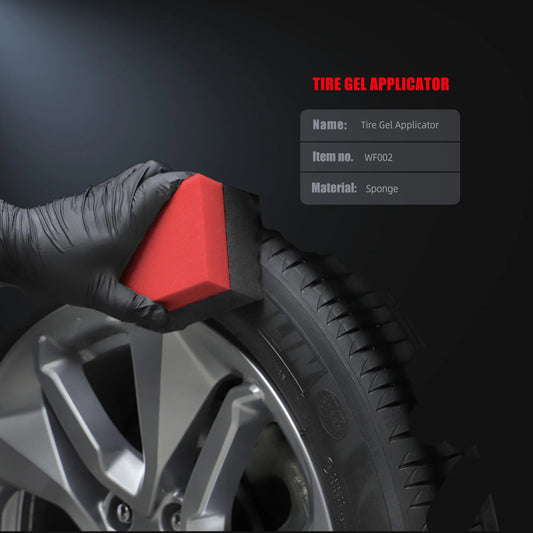 SPTA Wonder Wave Durafoam Spugna Applicatrice Sagomata Grande per Lucidatura Pneumatici e Lavaggio Auto