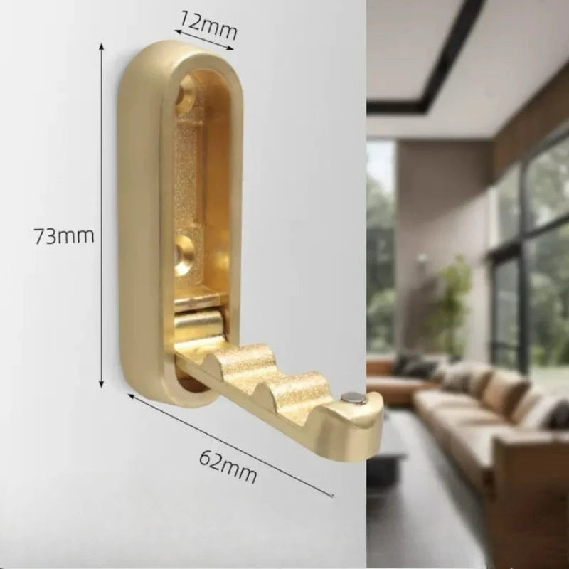 Ganci da parete pieghevoli Gancio appendiabiti per asciugamani Gancio in acciaio inossidabile per la casa e la decorazione Cucina Bagno Porta asciugamani opaco Organizzatore di stoccaggio
