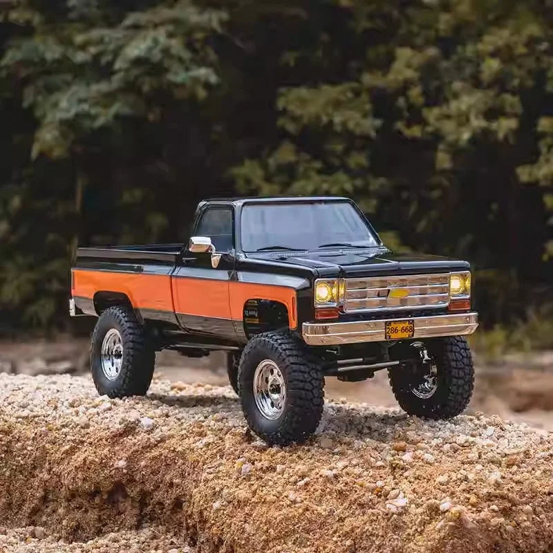 Modellino RC 1:18 di Pickup Truck Fms Fcx Chevrolet K10, Veicolo Elettrico Simulato per Fuoristrada, Giocattolo per Bambini, Regalo Disponibile