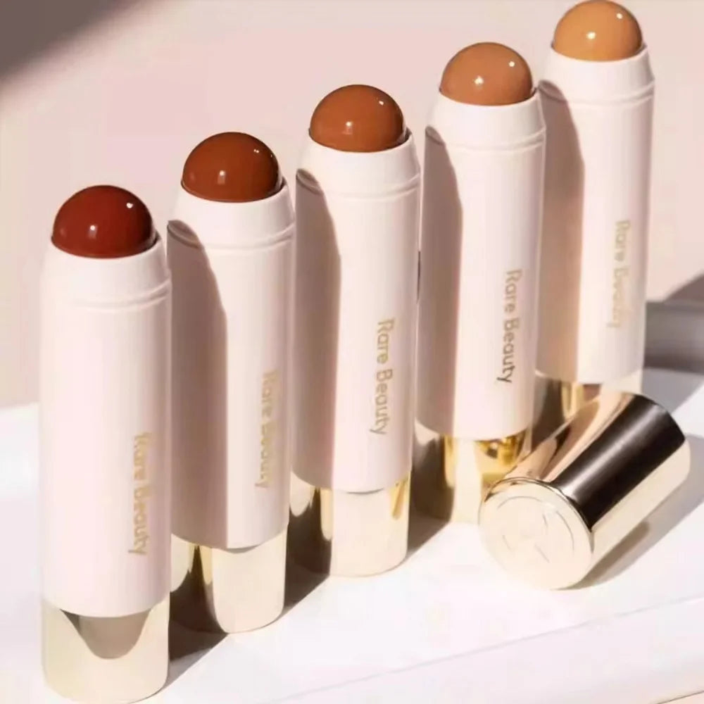 Rare Beauty Barra Contorno Viso 3D Tonalità Bronzo, Ombretto Naso Naturale a Lunga Durata, Illuminante Viso Impermeabile per Trucco Luminoso