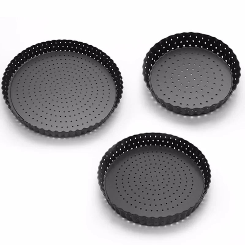 5/8/9 pollici Tortiera Perforata PIZZA Pan Antiaderente Torta Alla Frutta Stampi Per Torte Teglia Fondo Teglia Da Forno Bakeware Strumenti