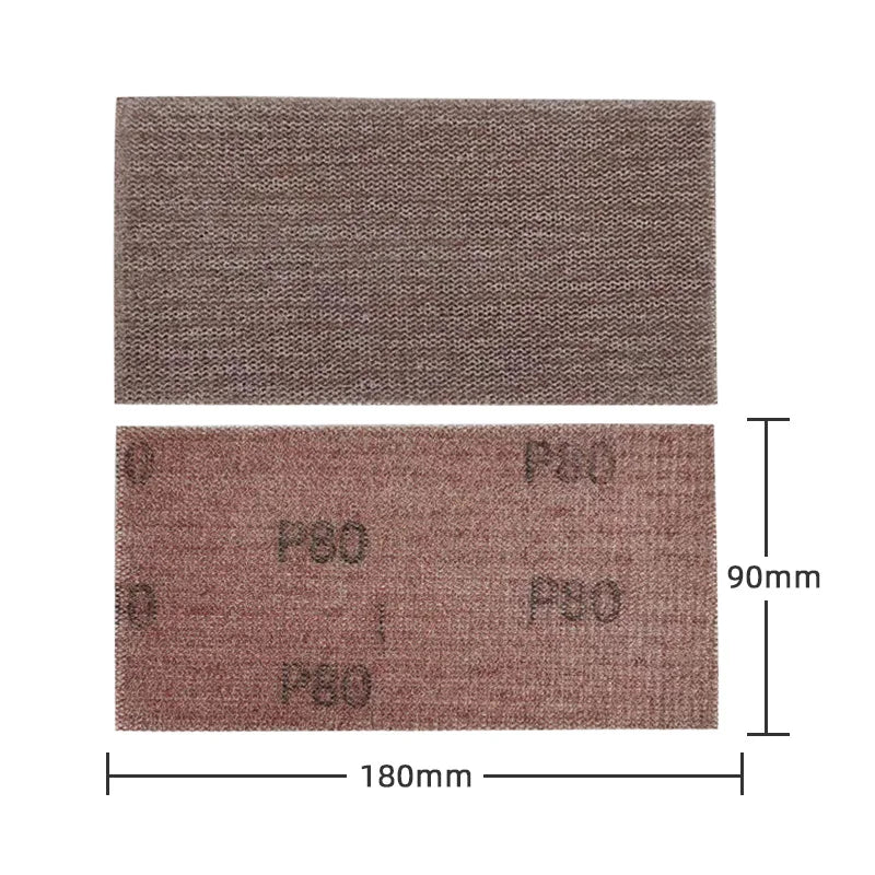 Carta vetrata professionale per smerigliatura a secco 90x180 mm per smerigliatrici quadrate FESTO - Strumento per la preparazione superficiale