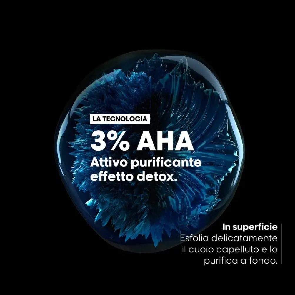 L'Oréal Professionnel Paris Shampoo Lenitivo, Per Cuoio Capelluto Grasso, Contro il Sebo in Eccesso, Effetto Rinfrescante, Con 4% AHA, Anti-Oiliness, Scalp Advanced, 1500 ml