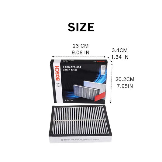 Filtro abitacolo attivo Bosch AF4824 per Infiniti Q50 G37/Sedan/Coupe FX35/FX37/FX50 M35/M37 QX70; per Nissan Patrol【OE:272771CA1A】