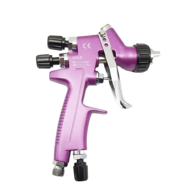 Mini pistola a spruzzo con ugello da 1.0/1.2MM con adattatore 250CC pistola per riparazione tazza di plastica aerografo per verniciatura auto per verniciatura auto