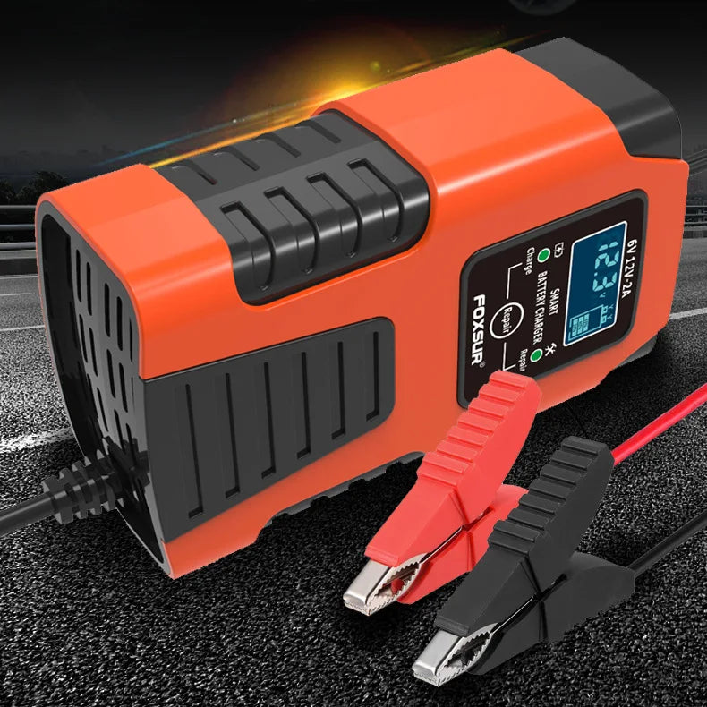 6V 12V Auto Moto Camion AGM Piombo Riparazione Automatica Desulfatore Accessori Caricabatteria Automotive Intelligente