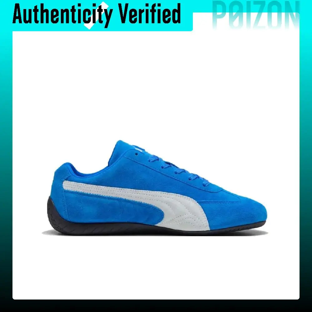 PUMA Speedcat Team Royal White Leather Scarpe Casual Basse Unisex Blu 398846-18