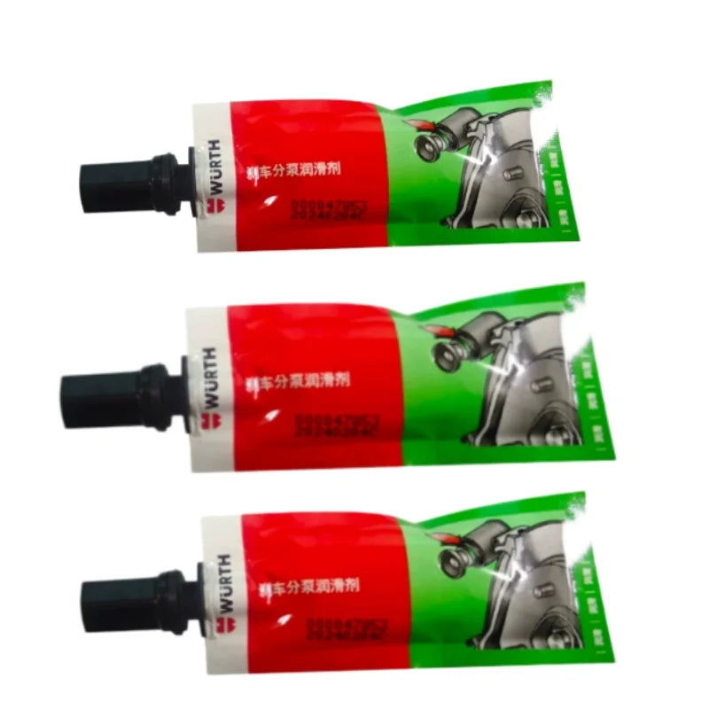 Lubrificante per Freni Wurth 10g, Grasso Resistente al Calore per Pinze Freno, Perni Guida, Pistoni, Uso Automobilistico