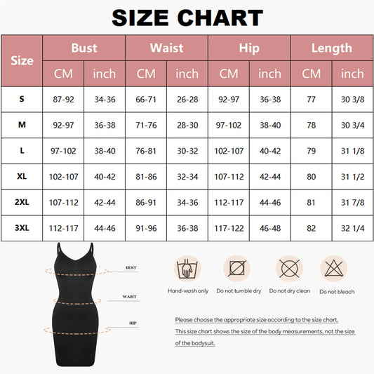 Abito con bretelle Shaper Donna Nuovo abito slim fit Sexy controllo della pancia Sottovesti completi Shaper per il corpo traspirante Slim S-3XL Taglie forti