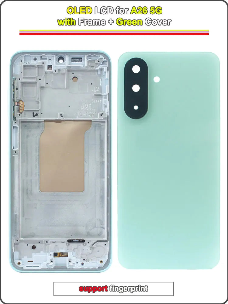 Display LCD di Alta Qualità per Samsung Galaxy A26 5G, Schermo Touch con Digitalizzatore per Samsung A26 5G