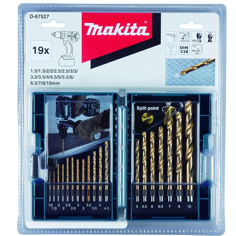 Makita B-55697 D-67527 D-72833 D-72861 Set di punte per cacciavite elettrico Attacchi per utensili elettrici con punte a esagono incassato