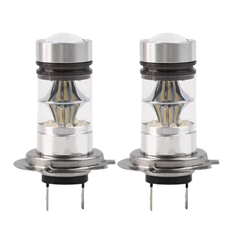 2 pezzi H4 H7 100W LED luci per auto lampadina super luminosa a bassa temperatura faro per auto di marcia diurna guida fendinebbia accessori auto